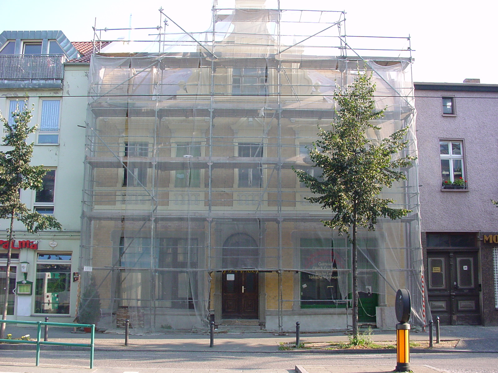 Denkmalgerechte Fassadensanierung Babelsberg 1